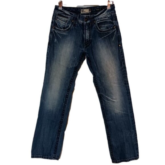 Mens Jeans Express Brand • 31x32 • Tokyo Straight • EUC Straight Leg Medium Wash - Picture 1 of 5